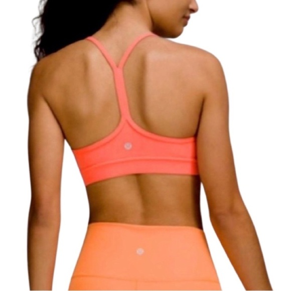 lululemon athletica Other - LULULEMON Flow y Nulu Bra *Light Support, A–C Cups in Raspberry Size 4